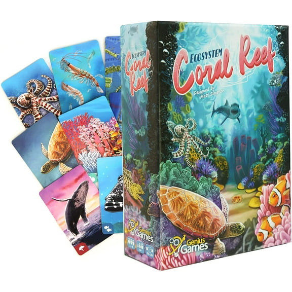 Ecosystem: Coral Reef: An Ocean Board Game about Biodiversity and Food Webs