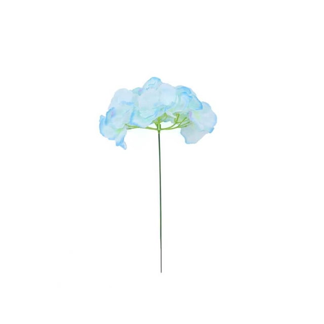 Naiovety 10 piezas cabezas de flores artificiales oficina comedor Bar cumpleaños graduación fiesta boda centros de decoración ramos Flores artificiales Azul