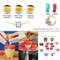 thumbnail image 4 of Eggs Cooker Silicone Egg Cooker Egglettes Non Stick Egg Boiler Poachers Egg Holder Cups Kitchen Gadget Tool for Egg Making, 4 of 5