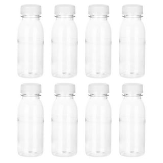 Etereauty Water Bottle Milk Carton Clear Bottles Square Container Plastic  Cup House Shaped Beverage Transparent Tea Flat