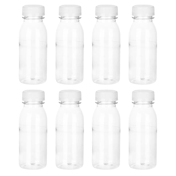 EeaseMX 8 botellas de plástico transparentes para té con leche.