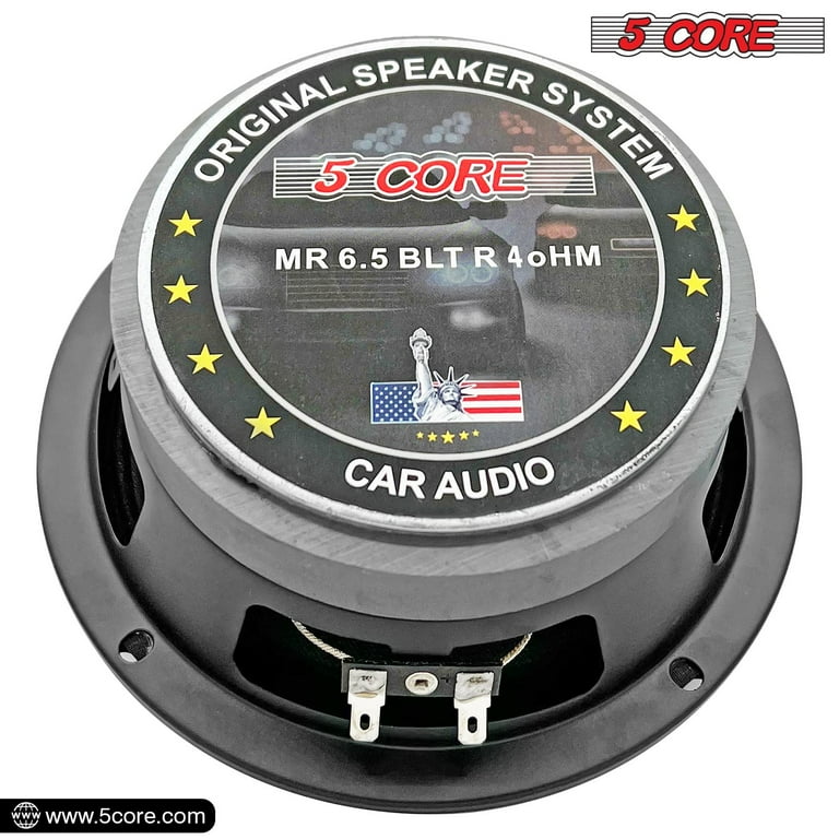 Core Car Audio Speakers with Bullet 1000 W Ohm Mid-Range
