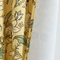 thumbnail image 5 of THD Florencia Floral & Birds Patterned Window Back Tab Rod Pocket Curtains Bedroom - Light Blocking Darkening Window Panels, Set of 2, 5 of 8