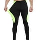 thumbnail image 2 of Hombres Ropa deportiva Medias de piel Compresión Capa base Gimnasio Entrenamiento Pantalones largos L SM SunniMix Pantalones largos, 2 of 8