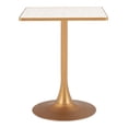 thumbnail image 3 of Spot Bistro Table Beige & Gold, 3 of 6
