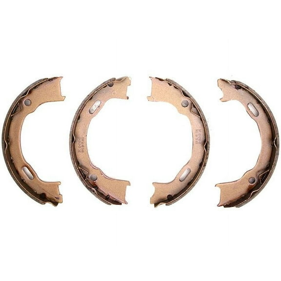 Rear Parking Brake Shoe Set - Compatible with 1996 - 2002 Lincoln Town Car Sedan 1997 1998 1999 2000 2001