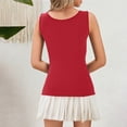 thumbnail image 5 of Bovemsi Women's Tanks & Camis Fashion Clothes For Every Occasion Cotton Linen Cardigan Summer Chic Camisoles for Under Clothes, 5 of 9