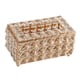thumbnail image 1 of Fundas para cajas de pañuelos de cristal brillante, porta servilletas, decoración para el tocador de la cocina y el coche. un dorado, 1 of 9