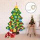 thumbnail image 2 of Juego de Árbol de Navidad de Fieltro Sunnimix 3.28 Pies 33 Adornos Pared Colgando, 2 of 7