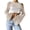 Beige, variant on Crochet Top for Women Pullover Sweater Shirts Crochet Cardigans Crochet Sweater Fish Net Cover up Mesh Tops for Women Women's 3/4 Sleeve Tops Crochet Pullover Open Stitch Sweaters Beige M