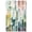 Frameless, variant on Greenery Raindrops High-Gloss Frameless Acrylic Glass Wall Art Green Abstract Wall by Art Remedy, Ready to Hang, 10 x 15