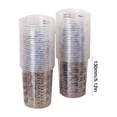thumbnail image 2 of 50 Uds vasos calibrados 600ML vasos transparentes desechables flexibles PP para hornear cocinar, 2 of 6