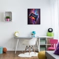 thumbnail image 3 of Stupell Industries Bold Prismatic Gaming Controller Art for Kids Painting Gallery Wrapped Canvas Print Wall Art, 3 of 5