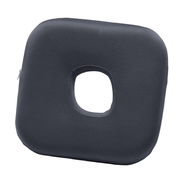 Almohada para perforación de orejas, protector de orejas, poliéster, cómoda, fácil de limpiar y extraíble. cuadrado gris