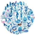 thumbnail image 2 of 35pcs-50pcs Colorful Stationery Stickers Ocean Kids Stickers Mermaid Graffiti Decals for Suitcase Luggage Phone, 2 of 9