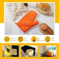thumbnail image 5 of 2PCS Oven Mitts Heat Resistant Kitchen Gloves Cotton & Polyester Quilted Large Mittens, 5 of 7