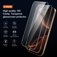 thumbnail image 2 of Funda Ivoler Clear para iPhone 16 Pro Max de 6.9 pulgadas con 2 cristales, 2 of 6