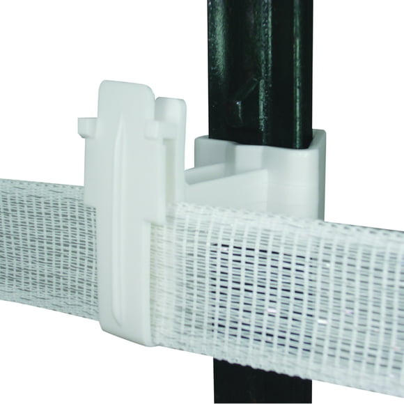 Poste en T Field Guardian - Aislador de cinta de polietileno de 2'' - Blanco - 25/paq. Field Guardian 102161