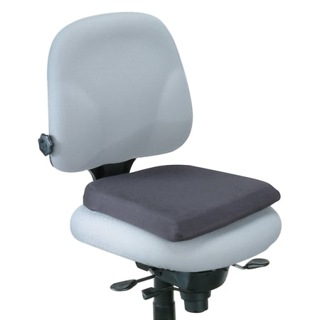 Office Depot Memory Foam Seat Rest, 2in.H x 16 1/8in.W x 16 15/16in.D, Black, MF-SEAT-004