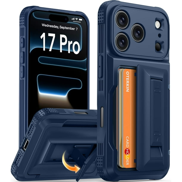 Funda monedero Oterkin con tarjetero para iPhone 17 Pro