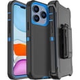 thumbnail image 3 of Defender Case for iPhone 15 14 13 12 11 Pro Max Plus Mini XR X XS Max 6 6s 7 8 Plus SE 2020 Hybrid Heavy Shockproof Cover Box, 3 of 5