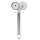 thumbnail image 1 of Stainless Steel Pizza Wheel Cutter Kitchen Wheel Safety Cake Knife, 1 of 4