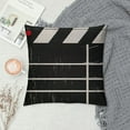 thumbnail image 2 of Nawypu Throw Pillow Case Movie Lapper Board Square Cushion Cover Standard Pillowcase for Men Women Home Decorative Sofa Armchair Bedroom Livingroom, 2 of 5