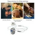 thumbnail image 4 of Cows Milking Machine, Easy To Operate 12000mAh 6L Stainless Steel and Plastic Portable Milker  for Storage, 4 of 8