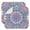 Paisley, variant on Summer-Themed Sweet Treats Drying Mats 2 Pack - Heat Resistant, Foldable & Absorbent Sink Drying Pad for Food Enthusiasts