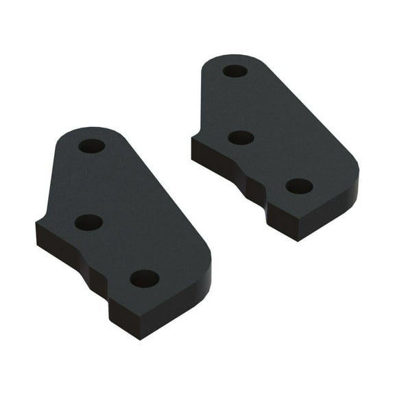 ARRMA Aluminum Steering Plate Black 2 ARA340188 Elec Car/Truck Replacement Parts