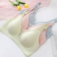 thumbnail image 4 of SRZYMJ Womens Wireless Bra Comfort Seamless Full Coverage Wireless Bra for Everyday Wear with Soft Support in Regular and, 4 of 4