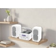 Magnavox Bluetooth 3-in-1 CD Shelf System with FM Stereo, Compact CD ...