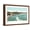 Brown Frame, variant on Art.com Beach, Narragansett Pier, Rhode Island Stretched Canvas Print Wall Art, 24" x 16"