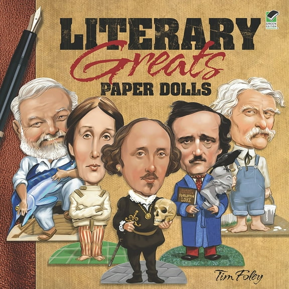 Dover Paper Dolls Literary Greats Paper Dolls, (Paperback)