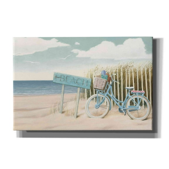 Epic Graffiti 'Beach Cruiser II' by James Wiens, Canvas Wall Art, 18"x12"