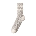 thumbnail image 1 of Calcetines De Mujer, Suaves Y Cálidos, Mullidos, Para Dormir En Invierno, Térmicos, De Felpa, Informales Y Cómodos, Para Estar Por Casa., 1 of 6