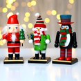 thumbnail image 2 of Navidad cascanueces marionetas sobremesa oficina fiesta regalos decoración del hogar Feliz Sencillez, 2 of 5