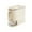Beige1, variant on Food Storage Solution Rice and Grain Dispenser with Clear Visible Design Airtight Cereal Container Lid Dial and Measuring Cup for Kitchen Organization and Freshness