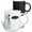 Multicolor, variant on 3drose, Cartoon Alien from Outer Space and Flying Saucer, 15oz Mug