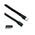 thumbnail image 2 of Flat USB C Charging Cable Type C Male to Female 18W Charging Extension Cable 480mbps High Speed Transmission Adapter, 2 of 9