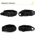thumbnail image 1 of Collar táctico para perros con asa de control Collar de nailon militar ajustable, hebilla de metal, acolchado para perros medianos, entrenamiento de caza/prohibición al aire libre (negro-m) ShuxiuWang 8390614792371, 1 of 1