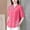 Hot Pink, variant on Guzom Womens Retro Floral Embroidered Blouse with Blouson Sleeves, Casual Summer Wear,Blue,Size L