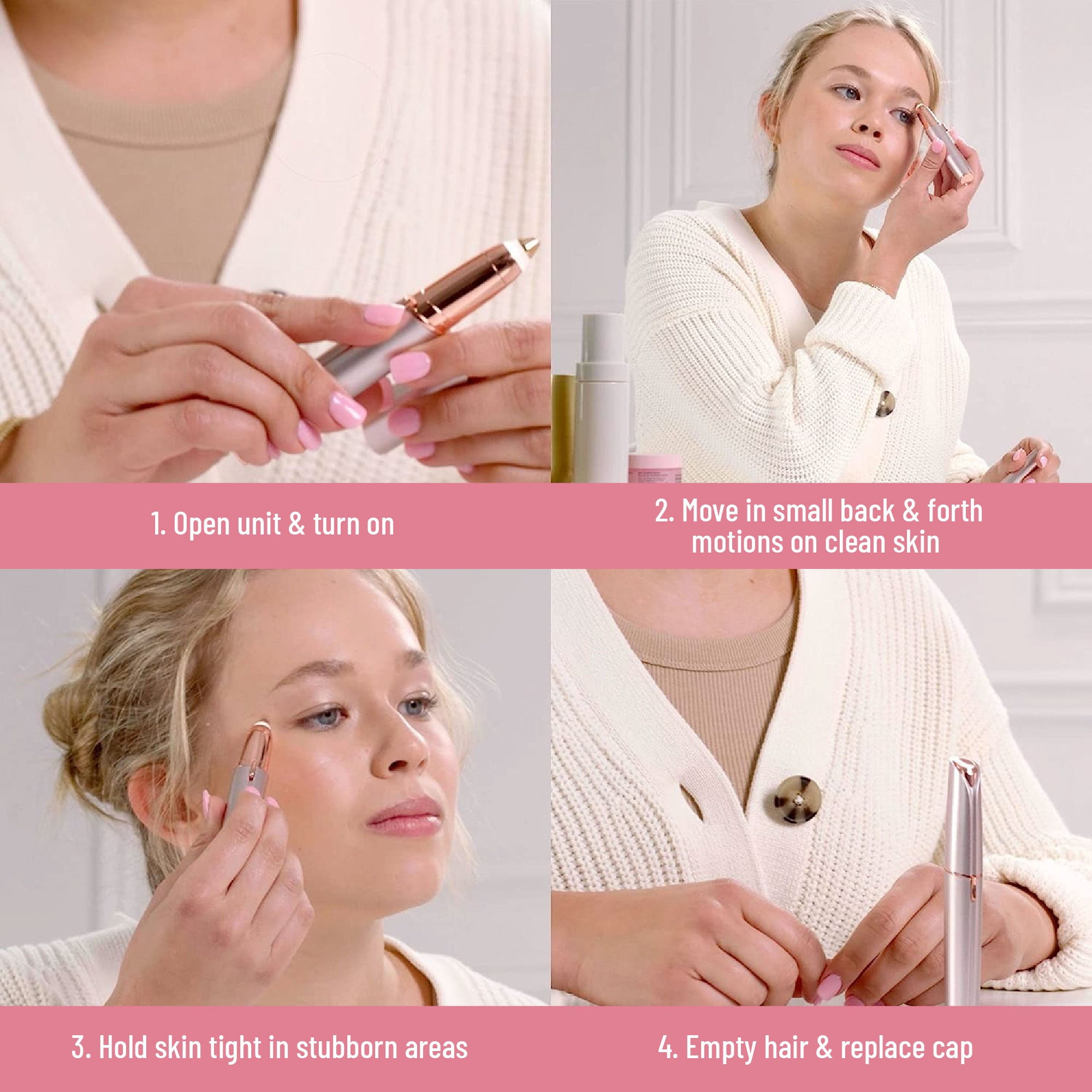 Purify Eyebrow Pencil Hair Remover and Trimmer