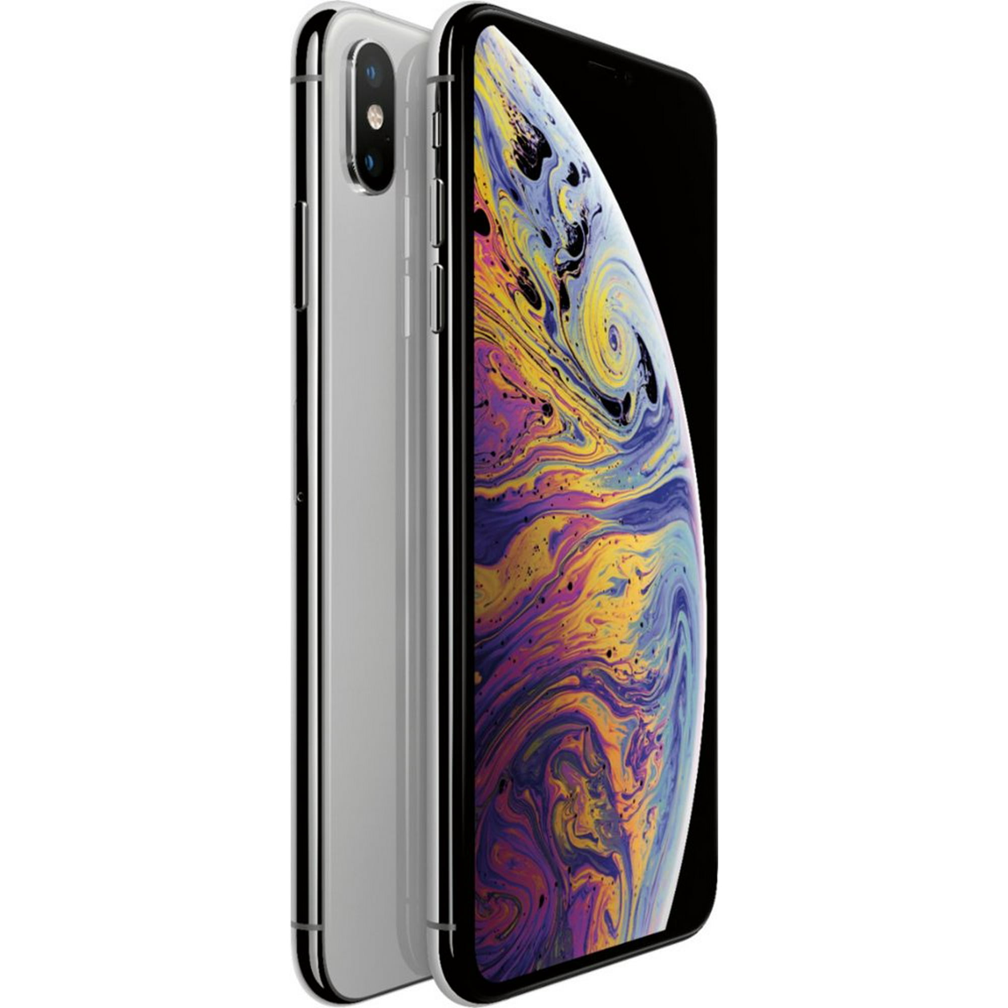 Restored Apple iPhone XS Max 512GB Silver Fully Unlocked