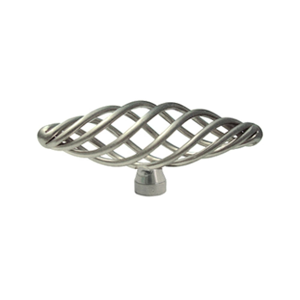 Satin Nickel 3" Bird Cage Knob SN133876