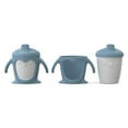 thumbnail image 5 of Naomi Penguin 3 in 1 Silicone Toddler Cups, 5 of 11