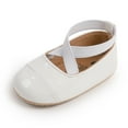 thumbnail image 6 of nvzhuang Infant Baby Girls Princess Shoes, Cute Bowknot  Adorable Wedding Dress Shoes, 6 of 7