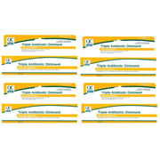 Quality Choice Triple Antibiotic Ointment, First Aid to Help Prevent Infection in Minor Cuts, Scrapes, Burns, 0.5 OZ, Pack of 4