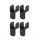 thumbnail image 1 of 4 Conectores de Anclaje para , Color Negro, para Postes de 2x4, Calibre 18, para Amarres de Techo, para Casa de Madera A, 1 of 5