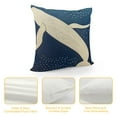 thumbnail image 4 of Creowell Whale Dot Pattern Pillow Covers for Couch Sofa Indoor Outdoor Throw Pillow Cover 1PC 18x18in, 4 of 5